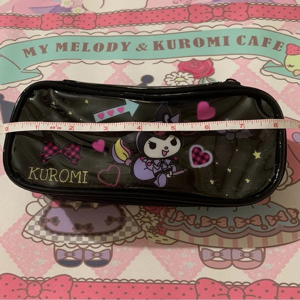 Kuromi Black Pencil Case/ Cosmetic Bag